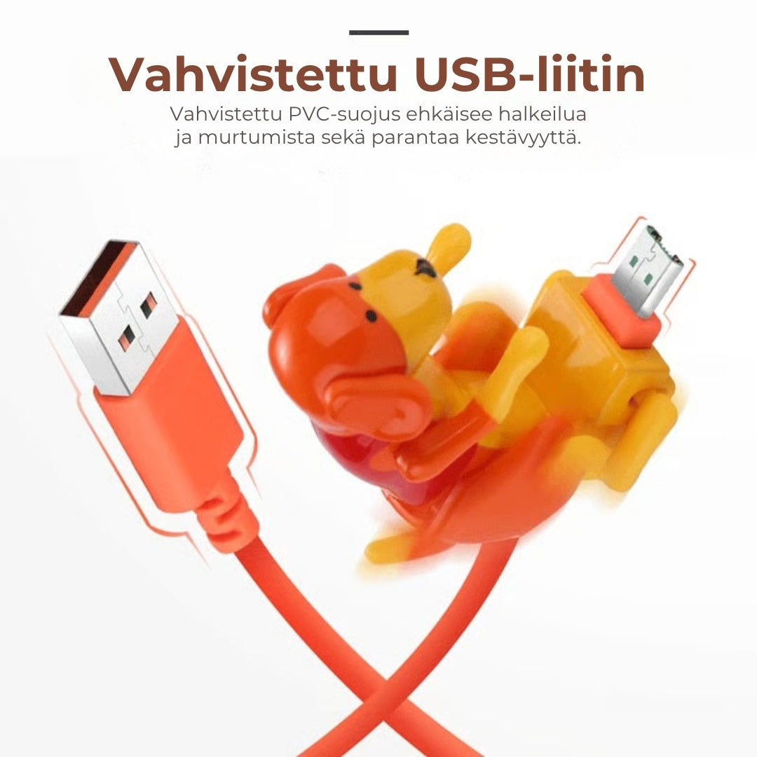Hauska koira -pikalatauskaapeli