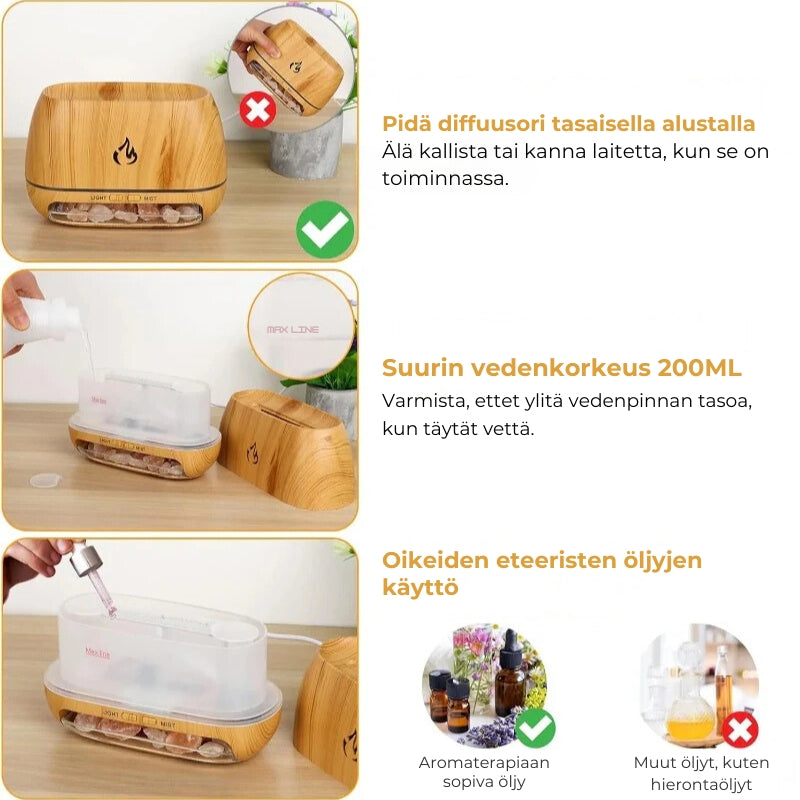 ZenSalt aromaterapia diffuusori