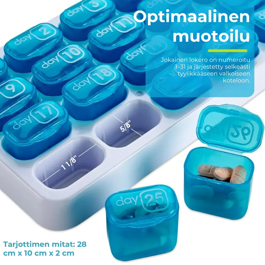 31 päivän lääkedosetti