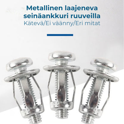Metallinen laajeneva seinäankkuri ruuveilla 🚔 10 kpl