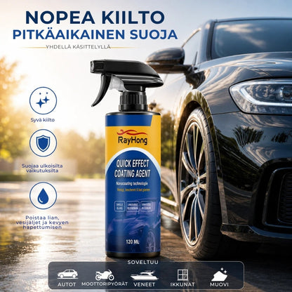 Suojaava auton pinnoitespray