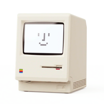 Retro Maclock Mini Mac -kello