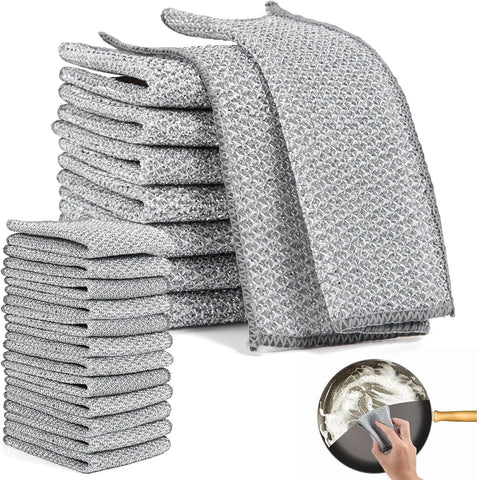 Uudelleenkäytettävät SilverMesh-hankausliinat (10 kpl)