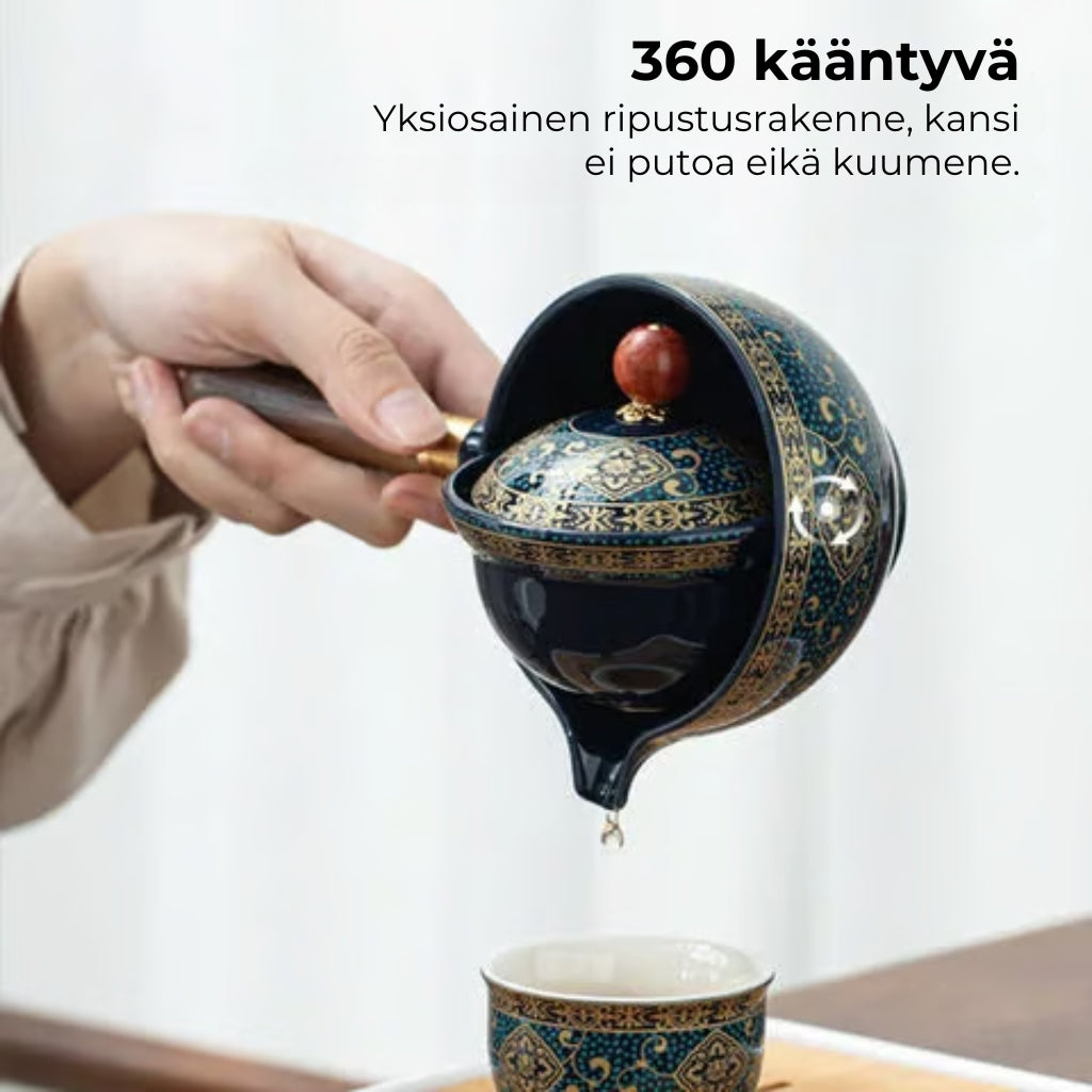 🔥 360° kääntyvä teekannu