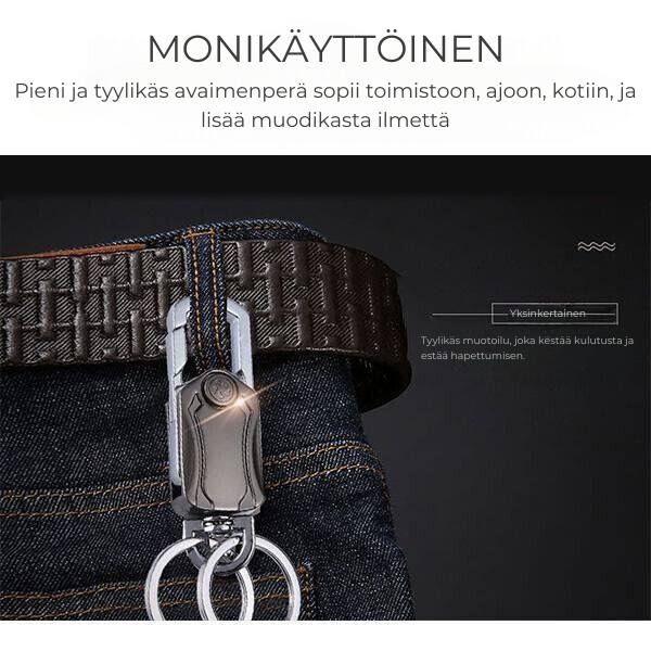 Monikäyttöinen Fidget-avaimenperä