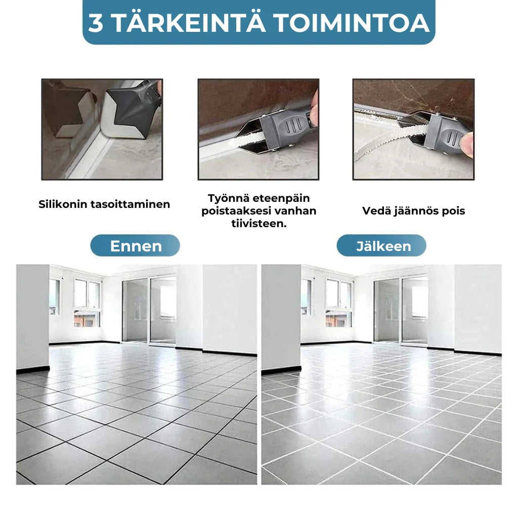 🔥 3-in-1 Ultimate Kit -tiivistys -ja saumatyökalusarja