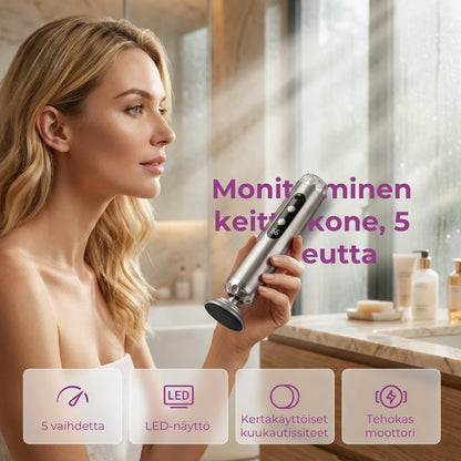 Elektroninen jalkaraspi, 5 nopeutta
