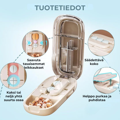 Kannettava tabletinhalkaisija