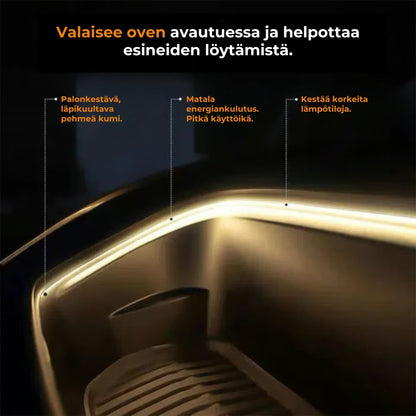 Dynaaminen ja kirkas tavaratilan LED-valonauha