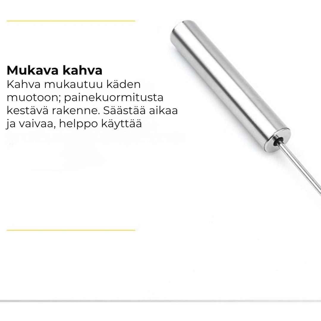 Pyörivä silikoninen pullo- ja lasiharja