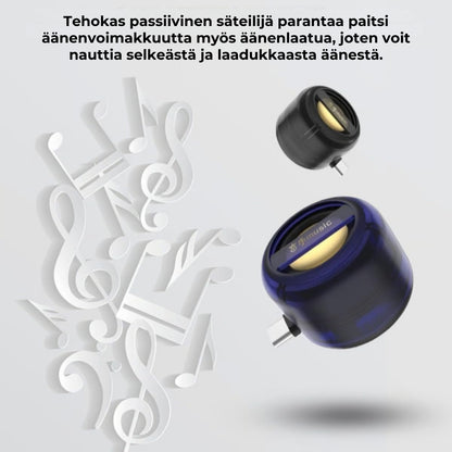 Kannettava minikaiutin puhelimelle