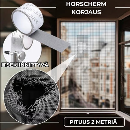Hyönteisverkon korjausteippi – vahva ja vedenpitävä