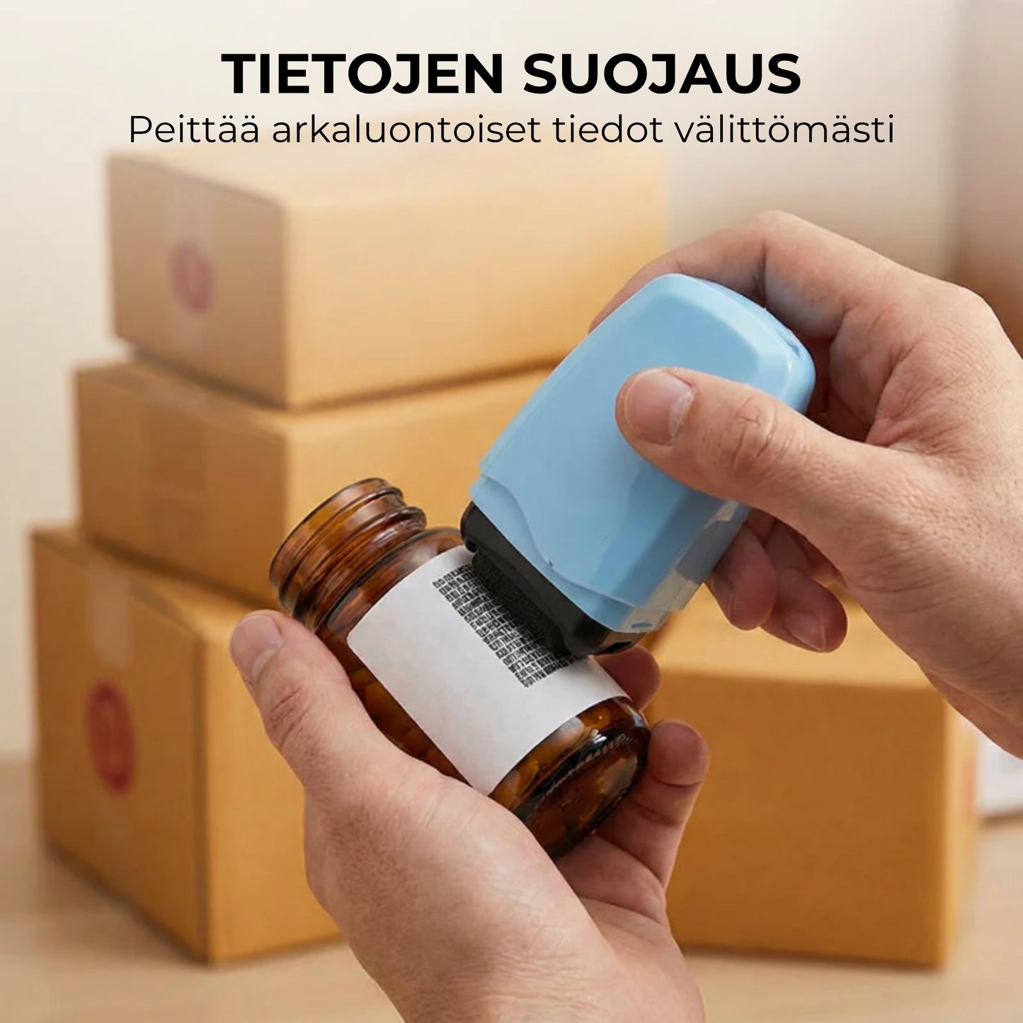 🔒 Tietosuojaleima | Paketeille ja asiakirjoille 📦✏️🎁