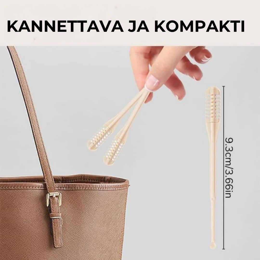 Käsikäyttöinen nenä- ja korvakarvatrimmeri (10 kpl)