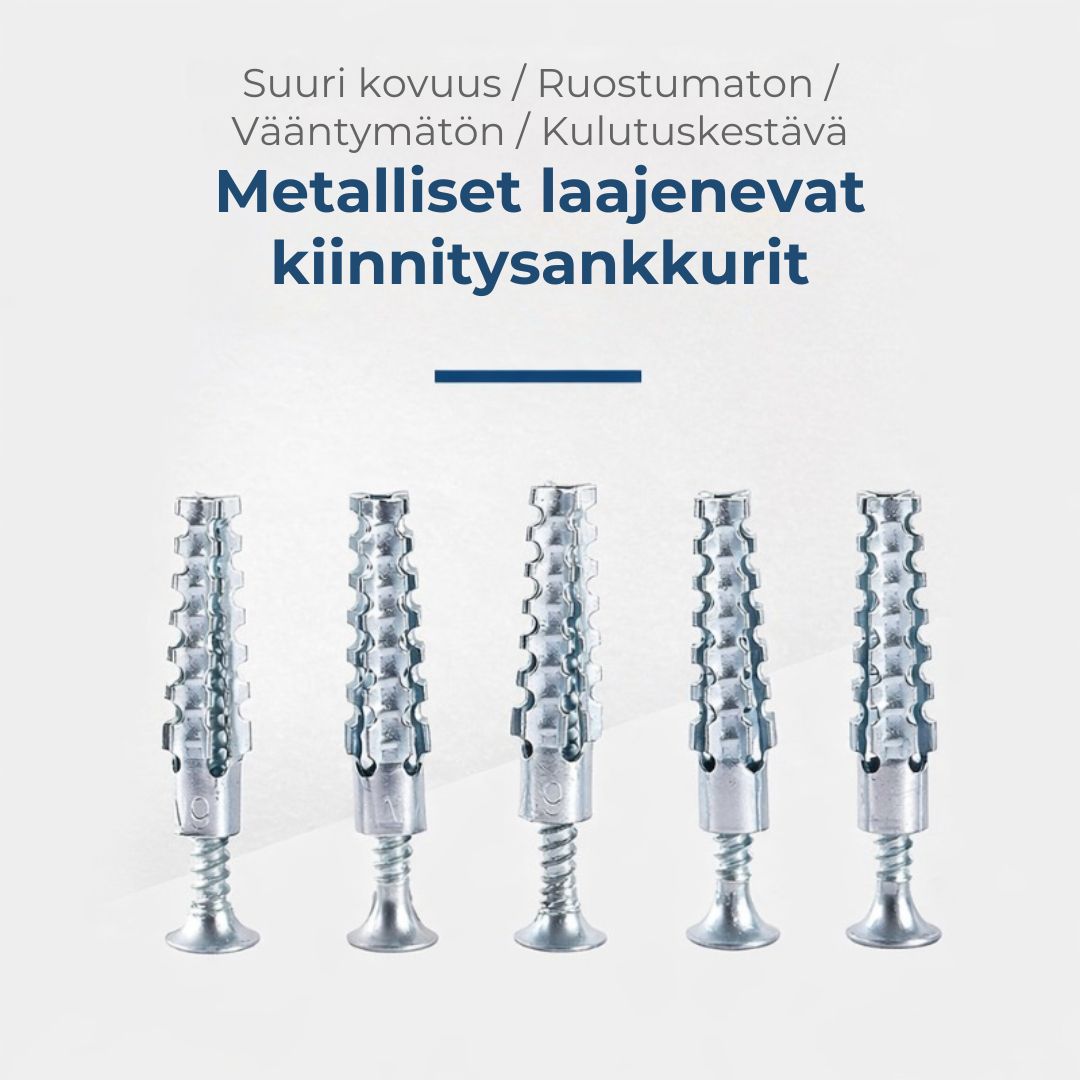 Ruostumattomat laajenevat kiinnitysankkurit – 50 kpl