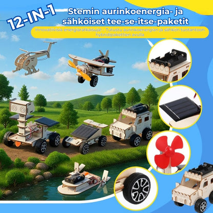 12-in-1 robotiikan rakennussarja lapsille