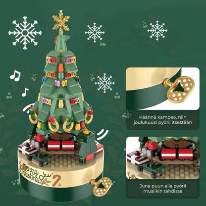Interaktiivinen Joulukuusi DIY-rakennuspalikkasarja