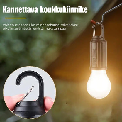 2025 Aurinkokäyttöinen ulkovalaisin koukulla