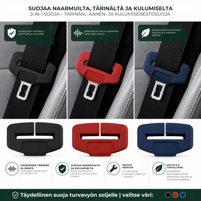 Laadukas silikoninen suojus turvavyön solkeen