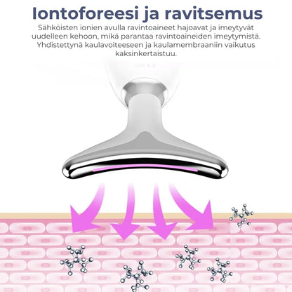 Ryppyjä vähentävä ihonhoitolaite