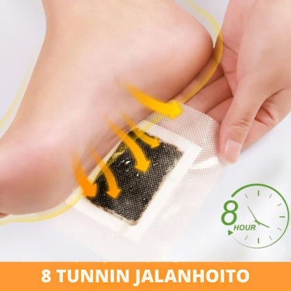 Detox-jalkalaastarit (20 kpl)