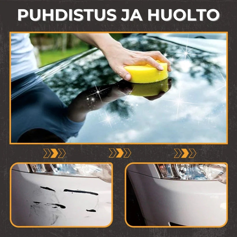 Auton naarmujen korjaustahna