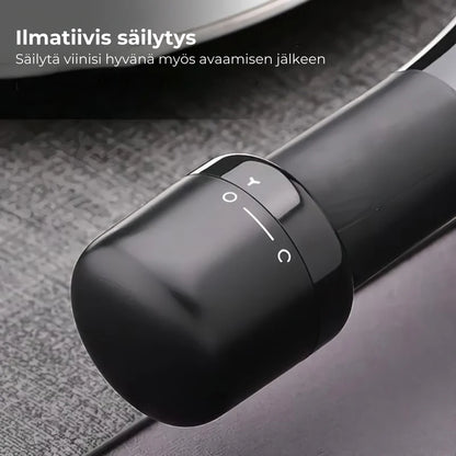 Tyhjiökorkki viinipulloille