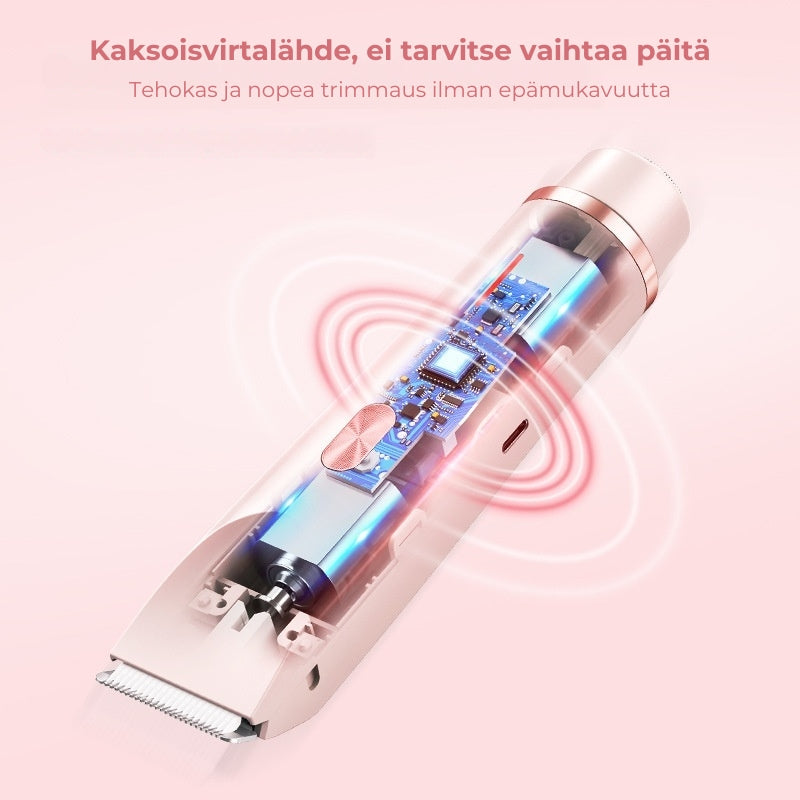 2-in-1 sähköinen trimmeri