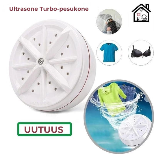 Mini-pesukone – vaatteille ja astioille