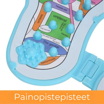 Akupainanta jalkamatto