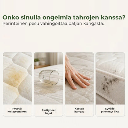 Kuivavaahtopuhdistusaine patjoille