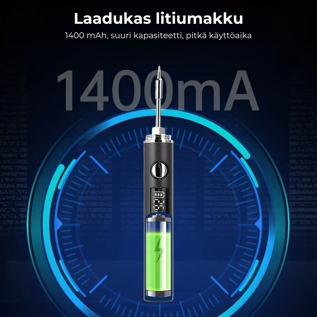 USB-ladattava juotoskolvi