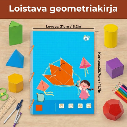 3D Geometriakirja lapsille