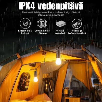 2025 Aurinkokäyttöinen ulkovalaisin koukulla