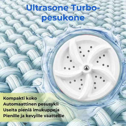 Mini-pesukone – vaatteille ja astioille