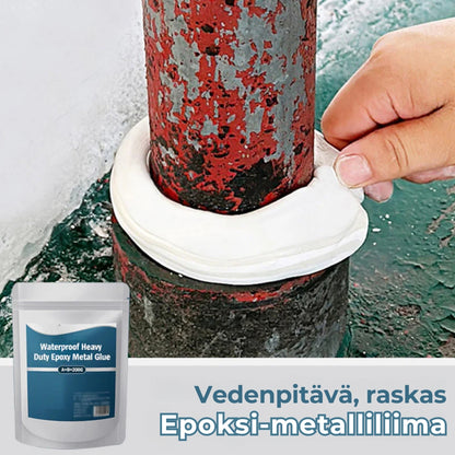 Vedenkestävä epoksimetalliliima