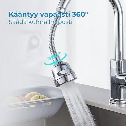 360° kääntyvä hanasuutin