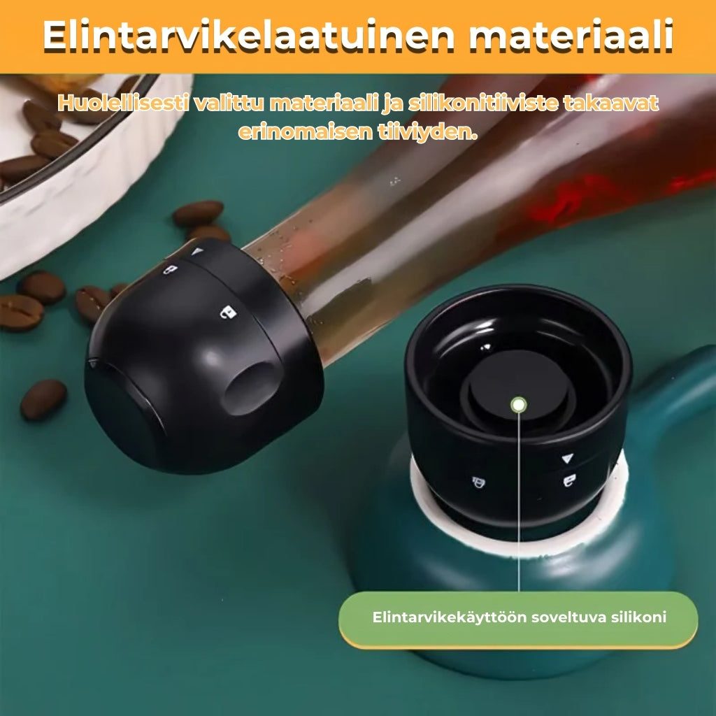 Tyhjiökorkki viinipulloille