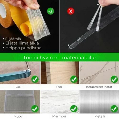 🔥 Teollinen kaksipuolinen teippi
