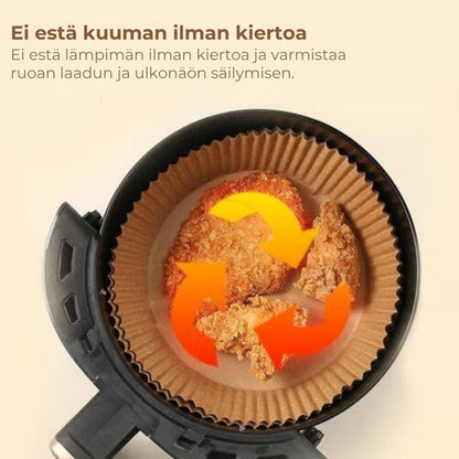 Airfryer-leivinpaperi – 100 kpl