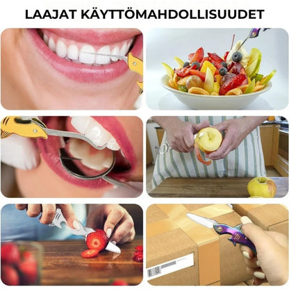 Hainmuotoinen 3-in-1-avaimenperätyökalu