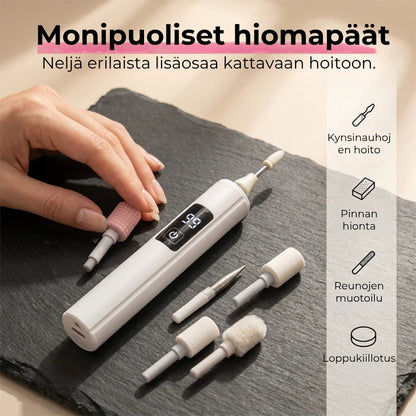 Sähköinen kynsiviila digitaalisella nopeudensäädöllä