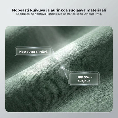 Nopeasti kuivuvat naisten cargo-shortsit taskuilla