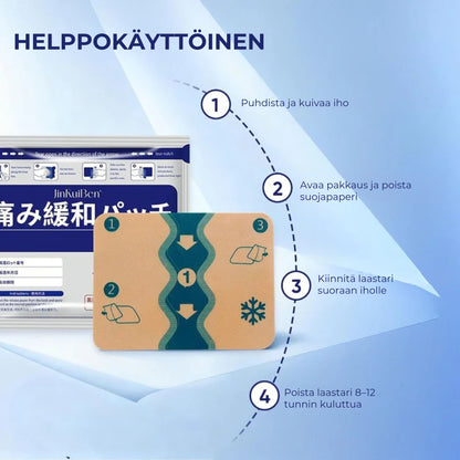 Nopeasti vaikuttavat lämpölaastarit (7 kpl)