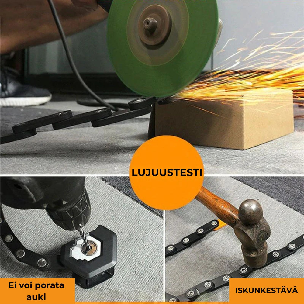 LockSure Security Tool™ -varkaudenestolukko pyörälle