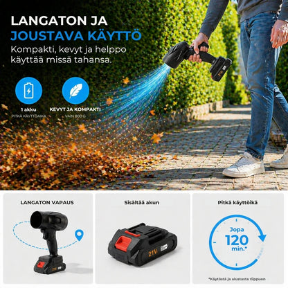 TURBOVENTILAATTORI, ILMAPUHALLIN