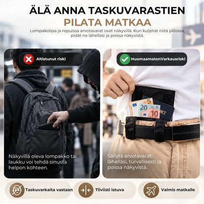 Piilotettava varkaudenestokotelo