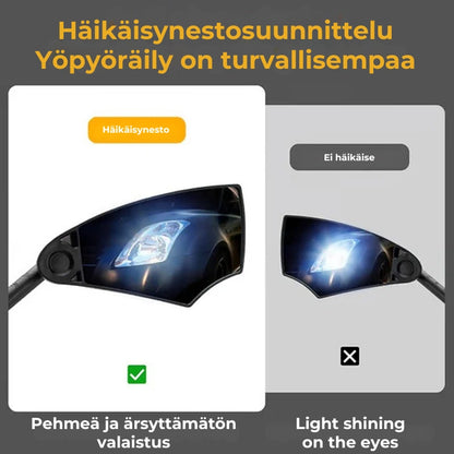 360° Kääntyvä polkupyörän taustapeili