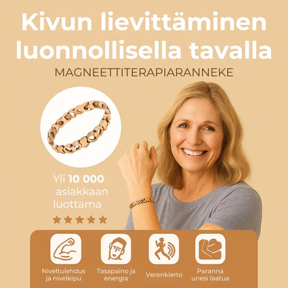 VitalFlow™ kuparinen magneettiranneke