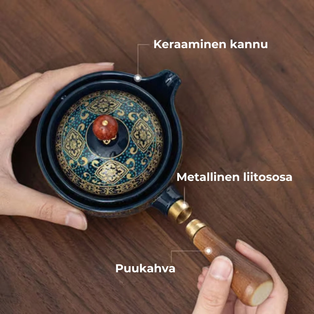 🔥 360° kääntyvä teekannu